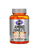 Now Foods, Sports, Amino Complete, амінокислоти, 120 рослинних капсул