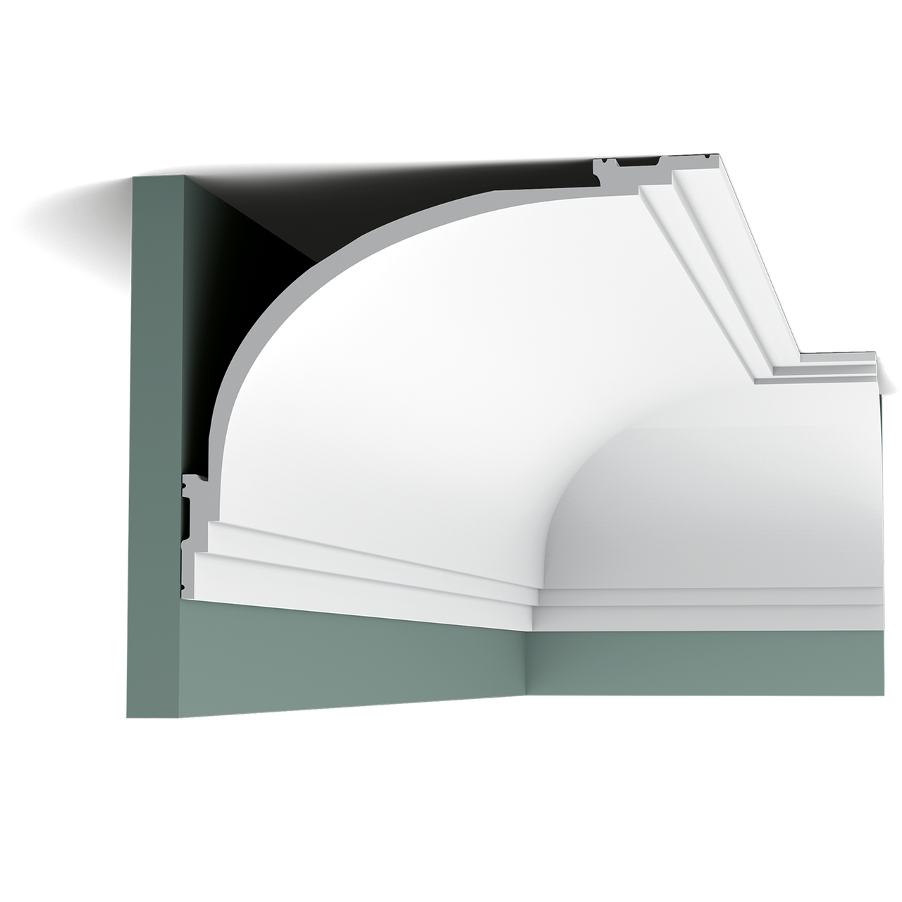 Карниз стельовий гладкий Orac Decor   C990