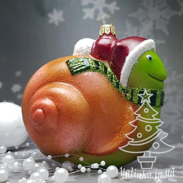 игрушка на елку улитка komozja mostowski impuls morozko  irena