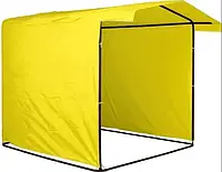 Торговая палатка 2x2м Жёлтая