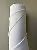 Біла сорочкова лляна тканина, 50% льону та 50% бавовни, колір 101, фото 9