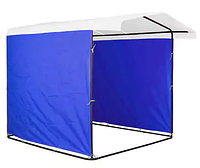 Торговая палатка 2.5x2м Синяя с белым