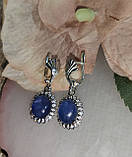 Элегантные серьги с кианитами от студии LadyStyle.Biz, фото 6