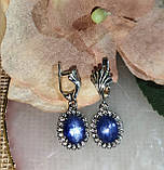 Элегантные серьги с кианитами от студии LadyStyle.Biz, фото 7