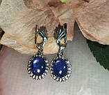 Элегантные серьги с кианитами от студии LadyStyle.Biz, фото 3