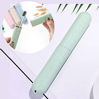 Футляр для зубної щітки, дорожній футляр для зубної щітки пластиковий (м'ятний)