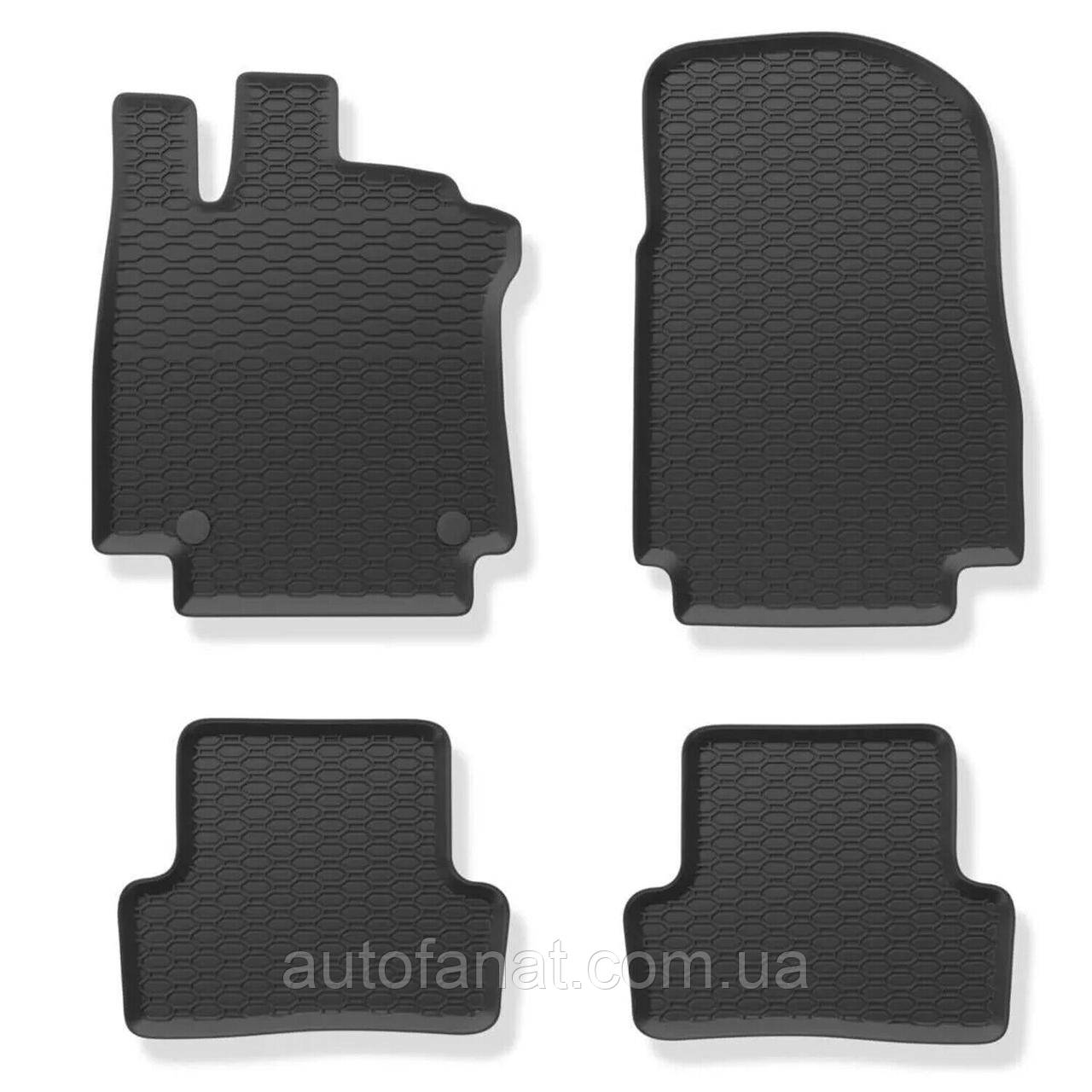 Килимки Renault CLIO IV (2012-2019), CAPTUR I (2013-2019) у салон гумові (873/4C)