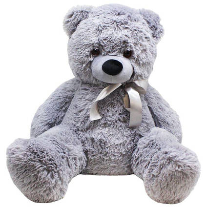 Мʼяка іграшка "Ведмідь", 70 см (сірий) Селена (169)