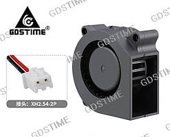 Кулер-равлик GDSTIME GDB4020 24V, безщітковий, турбінного типу, для 3D-принтерів і верстатів ЧПК