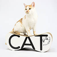 Когтеточка лежанка картонная для кота CAT PROVOCATEUR размер L