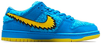 Кроссовки Nike SB Dunk Low Grateful Dead Bears Blue Yellow CJ5378