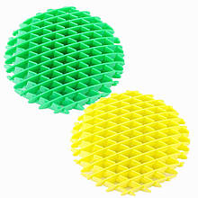 Іграшка-антистрес 2 шт shape хробак розтягуючий Morf Worm Зелений та Жовтий