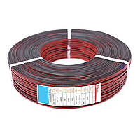 Провод питания 2468 22 awg 2х0.32 кв.мм красно-чёрный HGS 100м