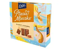 Цукерки пташине молоко у молочному шоколаді та солоній карамеллю E.Wedel Ptasie Mleczko 340г Польща