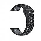 Ремінець для годинника Veron Sport Універсальний 22 mm Black&Gray