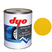 1035 Золотисто-желтая Акриловая краска для авто DYO 1 кг (без отвердителя)