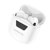 Навушники Bluetooth навушники (TWS, AirDots ) BOROFONE BW05 White