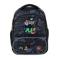 Рюкзак шкільний каркасний ортопедичний для першокласника GoPack Education Ready2Play, для хлопчиків