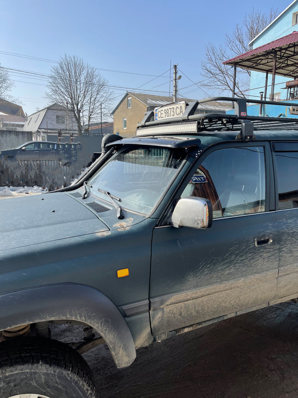 Козирок вітрового скла Toyota Land Cruiser 80 1990-1997 Digital Designs