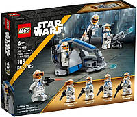 LEGO Конструктор Star Wars™ Клони-піхотинці Асоки 332-го батальйону. Бойовий набір  Zruchno та Економно