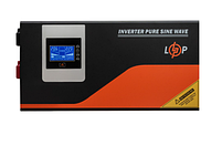 ДБЖ Перетворювач напруги з 24V LPM-PSW-3000VA (2000Вт) безперебійник з правильною синусоїдою для холодильника, фото 3