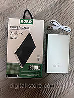 ChargeBoost 12000: Power bank Boro JS-33 с ёмкостью 12000mAh (3000mAh)