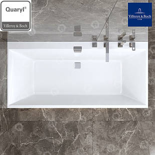 Кварилова ванна 190x90 Villeroy&Boch Squaro Edge 12 UBQ190SQE2DV-01