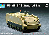 US M11 3A3 Armored Car. Сборная модель американской бронемашины в масштабе 1/72. TRUMPETER 07240