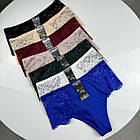 Жіночі ажурні стрінги Biweier #2809 Мікс, фото 6