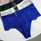 Жіночі ажурні стрінги Biweier #2809 Мікс, фото 5