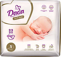 Dada Elite Care Підгузники дитячі 1 (2-5кг) 23шт/уп Newborn