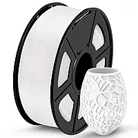 PLA-пластик/филамент для 3D-принтера SUNLU PLA Filament White 1.75mm 1KG