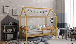 Ліжко дитяче будиночок дерев'яне сосна "Сканді" СТЕММА