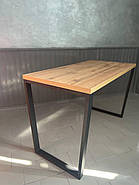 Опори для столу в стилі Лофт "Серія 4" ніжки металеві 2 шт, фото 2