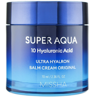 Зволожувальний крем-бальзам для обличчя - Missha Super Aqua Ultra Hyalron Balm Cream Original