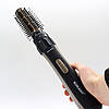 Фен-щітка для укладання волосся 2в1 + 2 насадки, Sokany / Стайлер для волосся / Фен-стайлер для завивки волосся, фото 6