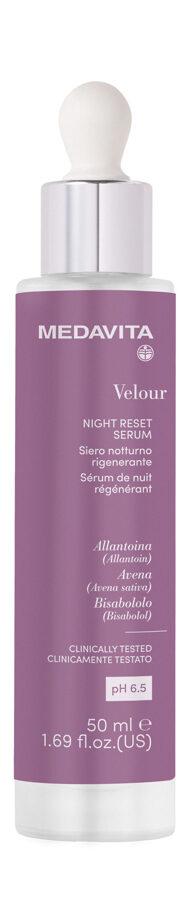Відновлювальна нічна сироватка Medavita VELOUR Night Reset Serum