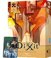 ДОПОЛНИТЕЛЬНАЯ ПРОМО-КАРТА DIXIT MINI EXTENSION для настольной игры + PUZZLE 500 Family