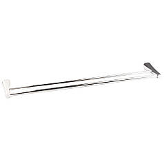 Тримач для рушників ARNO 600×125×30мм подвійний Corso