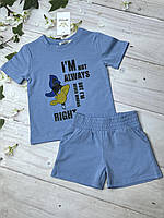 Костюм дитячий футболка з шортами ALWAYS для дівчинки 3-6 років, колір уточнюйте під час замовлення