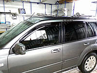 Дефлекторы окон (ветровики) Nissan X Trail 2001-2006 (Hic)