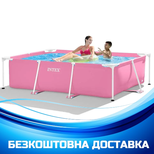 Каркасный прямоугольный бассейн (220-150-60см, 1662л) Intex 28266 NP ...