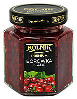 Черничный соус для мясных и других блюд Rolnik Premium Borowka cala 300г Польша