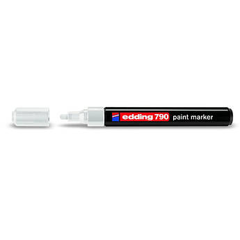 Маркер фарба білий 2-3 мм, Edding 790 Paint Marker