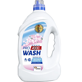 Гель для прання ProWash 4000 Весняна свіжість універсальний 4л