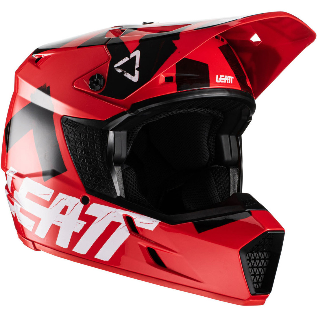 МОТОШОЛОМ ЕНДУРО LEATT MOTO 3.5 V22 - RED