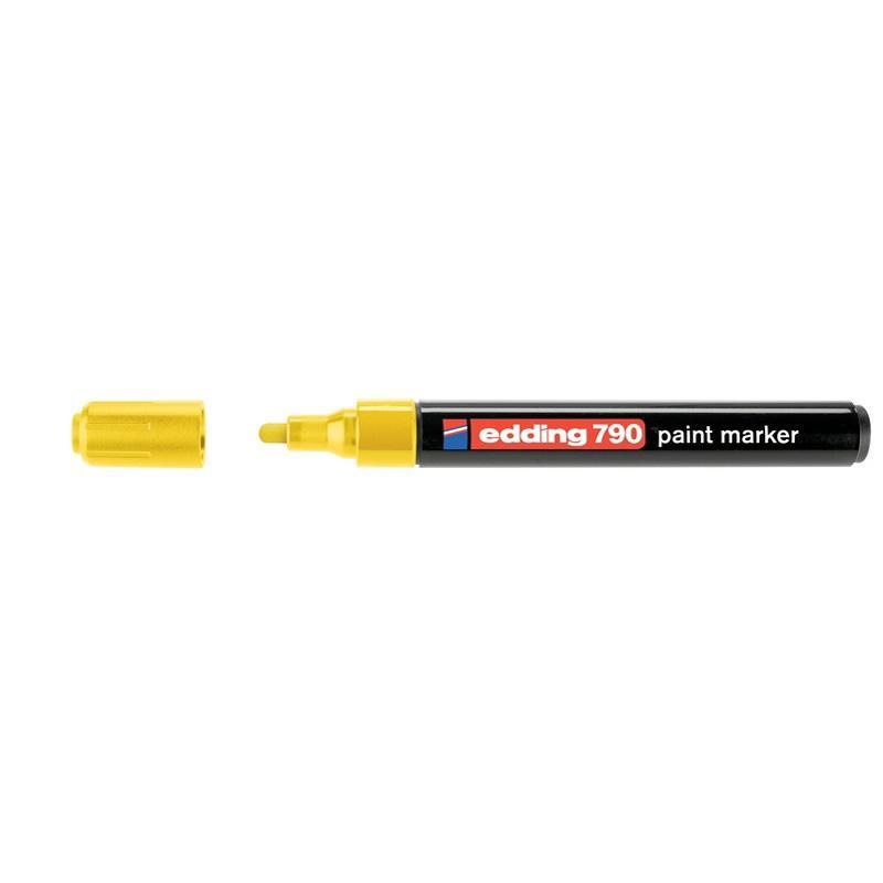 Маркер фарба жовтий 2-3 мм, Edding 790 Paint Marker