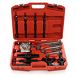 Універсальний набір знімачів підшипників 21 ел. Kraft & Dele KD10170, фото 8