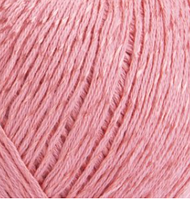 Нитки пряжа для вязания хлопок с вискозой SUMMER Саммер YarnArt № 10 розовый