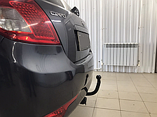 Фаркоп Kia Ceed хетчбек 2006-2012 (Кіа Сід) без підрізання бампера, фото 4